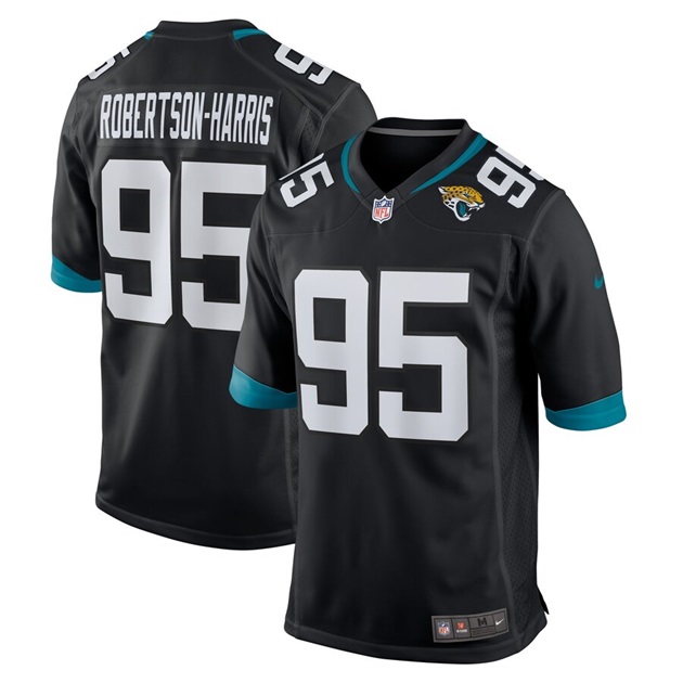 mens nike roy robertson harris black jacksonville jaguars game jersey